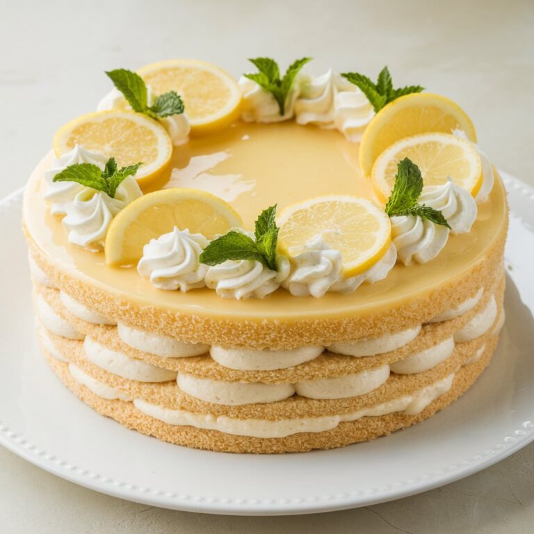 Lemon Cream Cake