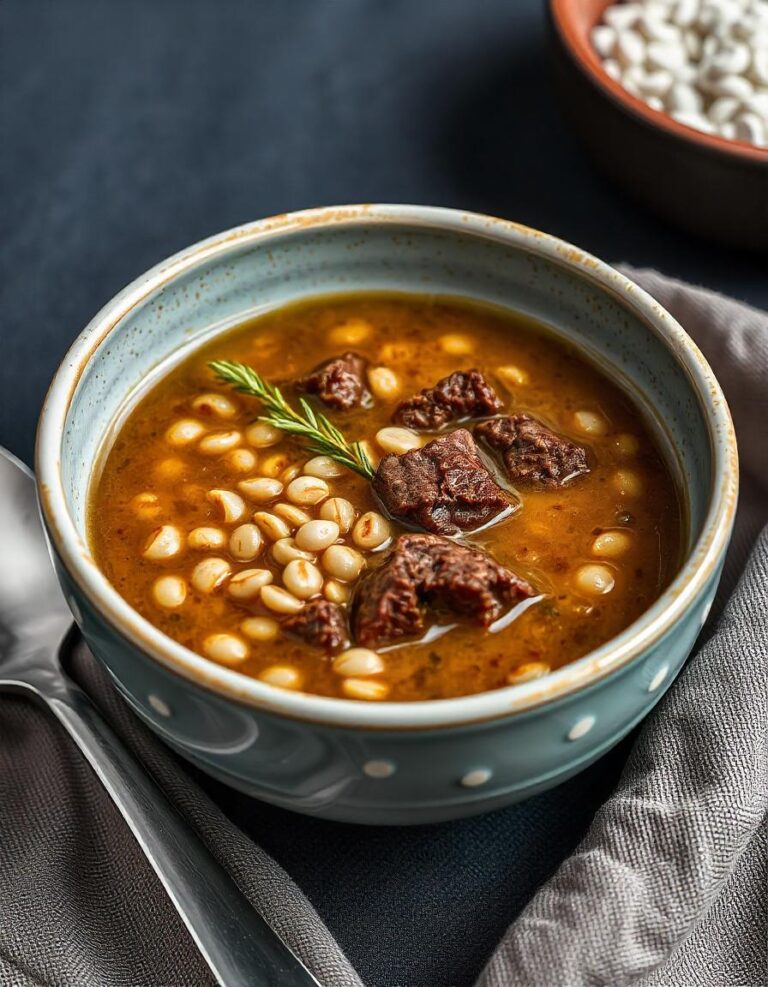  Beef and Barley Soup 