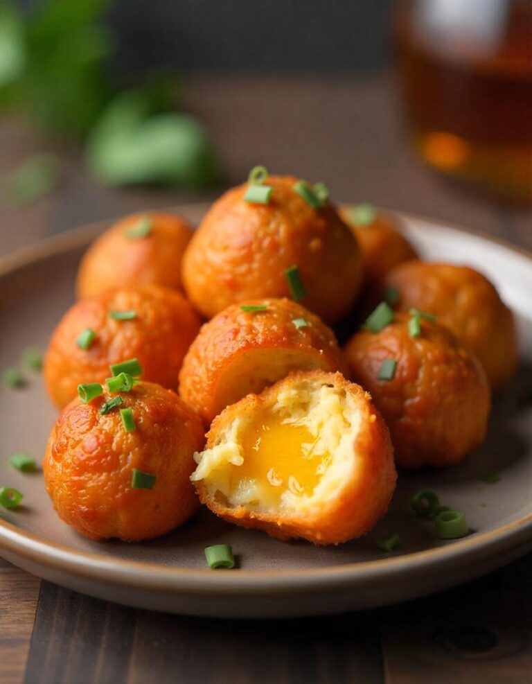  Carb-Friendly Beef Bacon Cheddar Mini Cheese Balls 